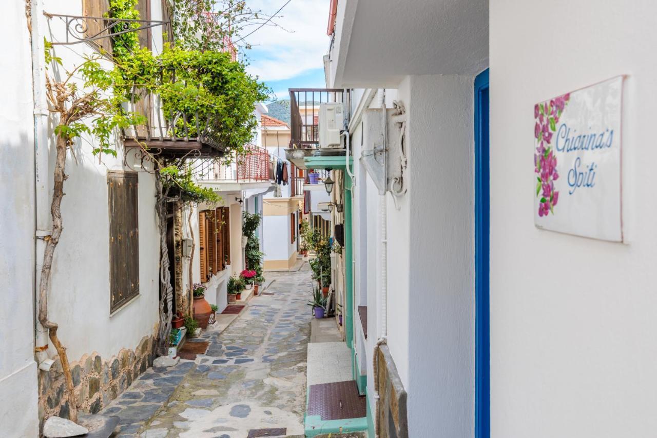 Chiarina'S Spiti Villa Szkópelosz Kültér fotó